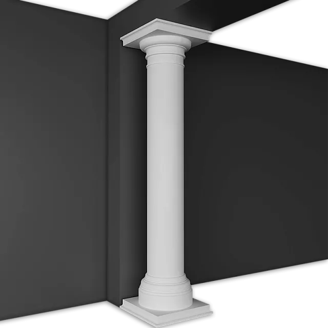 Лепнина  Полуколонна SKL9 от производителя ARTPOLE