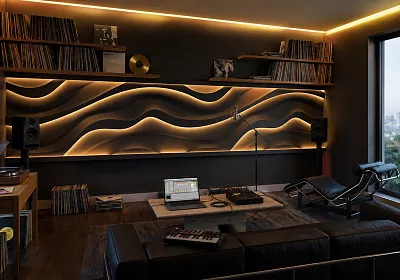 Гипсовые 3D панно  CASCADA от производителя ARTPOLE