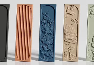 Гипсовые 3D панели Elementary  MAY от производителя ARTPOLE